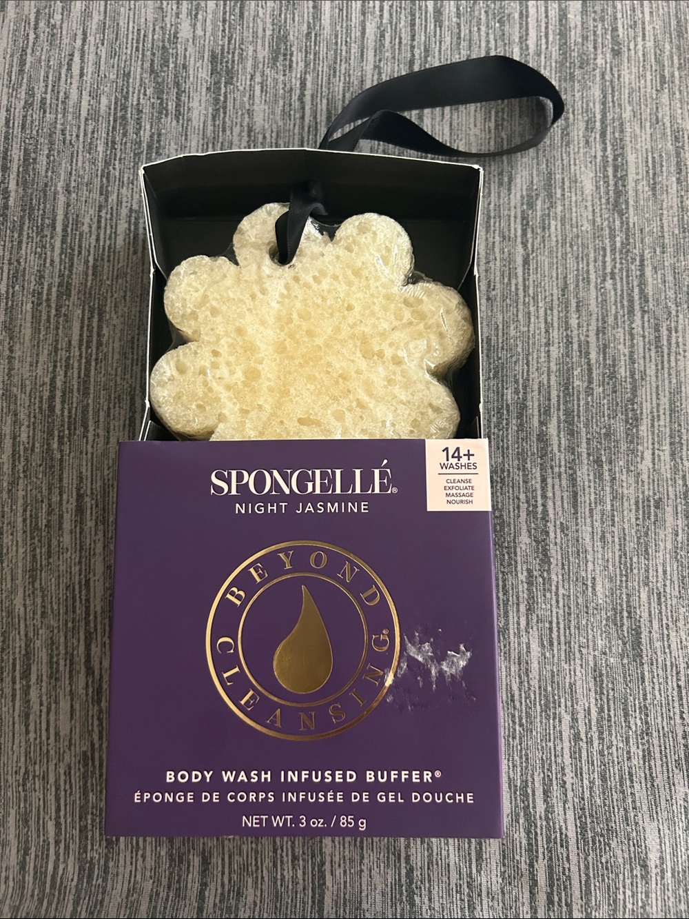 Spongelle Night Yasmine Boxed Flower Body Wash Infused Buffet 14+Washes / Sealed